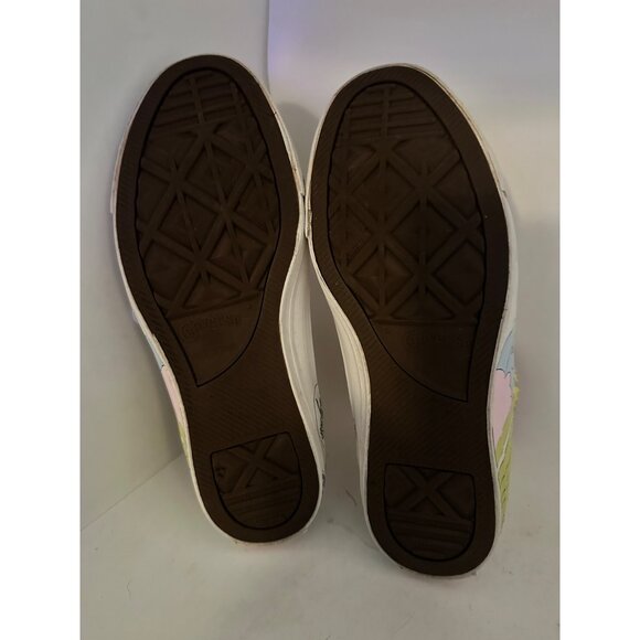 Converse Chuck Womens All Star High Top Sneakers Womans 8 Notebook 2021 White  C - Picture 8 of 11